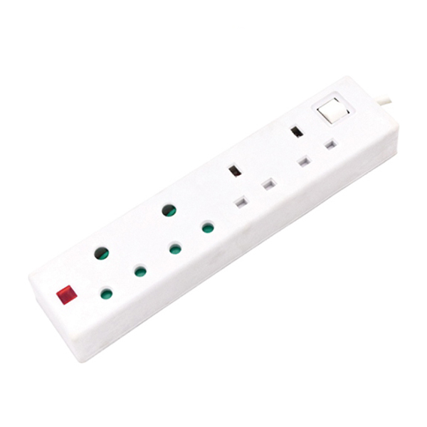 UK Power Strip elektriline pikenduspesa